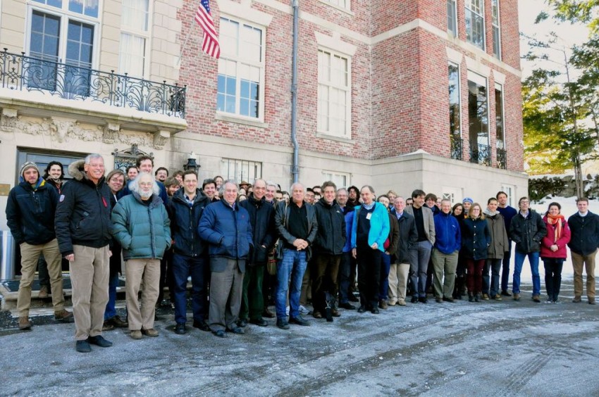 The Lorenz Center Workshop group photo, February 11, 2014