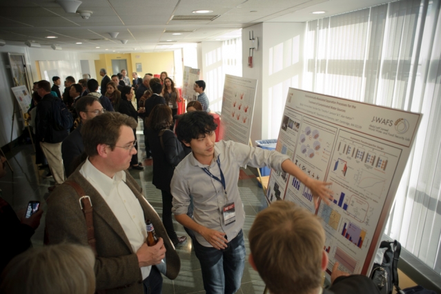 J-WAFS' 2015 grantees present their ongoing research at the poster session of the J-WAFS Food and Water Conference, held April 27-28 at MIT.  J-WAFS' 2015 grantees present their ongoing research at the poster session of the J-WAFS Food and Water Conference, held April 27-28 at MIT.