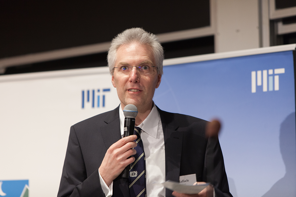 Raffaele Ferrari co-organized and spoke at the MIT on Climate: Science + Action (Photo: Courtesy of Ferrari)