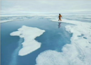 Image from MIT Museum Event TalkBack 360 - Visualizing Science: The Changing Acrtic Ice